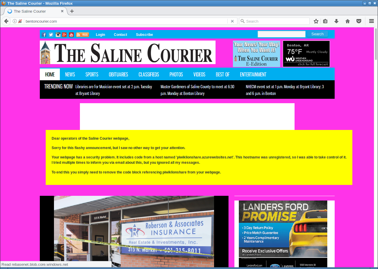 Saline Courier